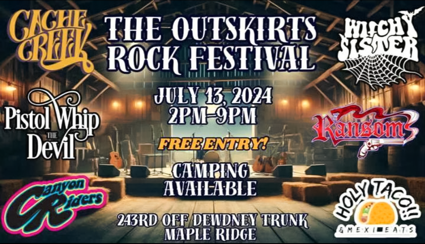 The Outshirts Rock Festival Poster