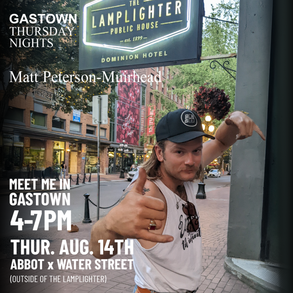 Matt Peterson-Muirhead music in Gastown