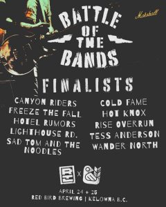 Canyon Riders at Red Bird Brewing - Kelowna