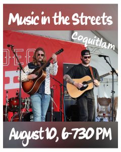 Lenny and Pete Perform at Coquitlam's Musc in the Park August 10, 2026