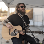 Lenny at Fraser Mills on the Patio