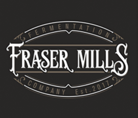 Lenny and Pete's inaugural 'big break' occurred in July 2021 during one of their impromptu park jam sessions. Their music caught the attention of the proprietor of Port Moody's Fraser Mills Brewery, resulting in a consistent Friday night residency for the next two years — marking the first chapter in their journey for which they will forever remain grateful. Thank you Chris at Fraser Mills! ♡♡♡. Fraser Mills Brewery Logo
