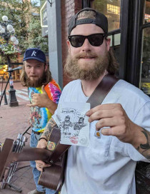 Lenny and Pete, Gastown Unplugged - August 25, 2022