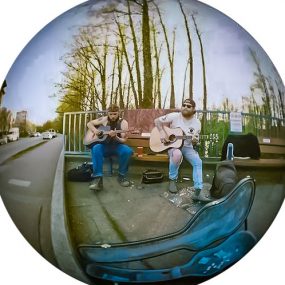 2020, Lenny and Pete, photo courtesy goof friend Dillan.