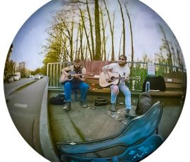 2020, Lenny and Pete, photo courtesy goof friend Dillan.