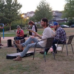 Lenny Playing the Park October 8, 2020