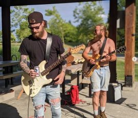 Lenny and Pete July 2021