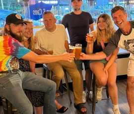 Friends at Fraser Mills, Jerry Rocks