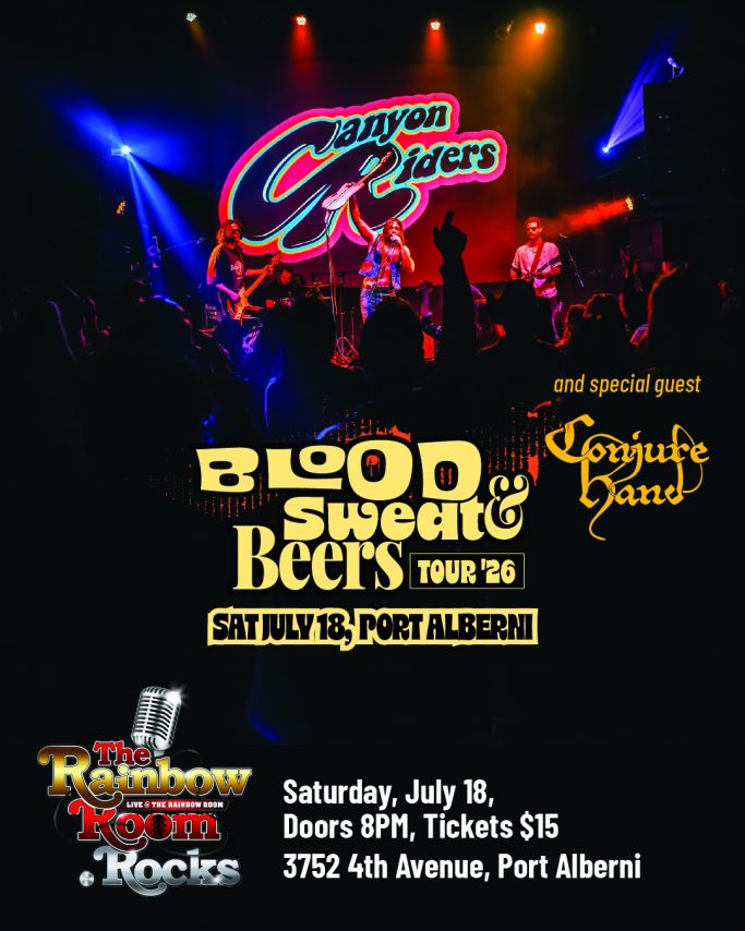 Canyon Riders Blood Sweat and Beer Tour 2026 Poster