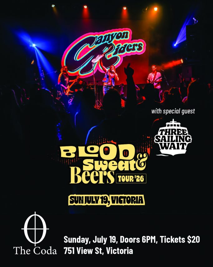 Canyon Riders Blood Sweat and Beer Tour 2026 Poster